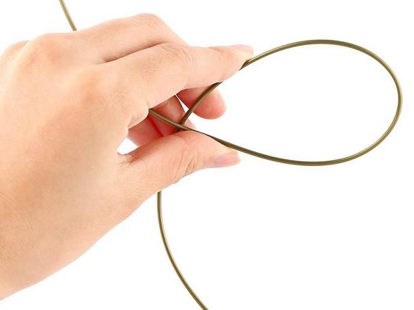 Bronze Heat Resistant Plastic PLA Plastic Filament Safe For Reprap 3D Printer