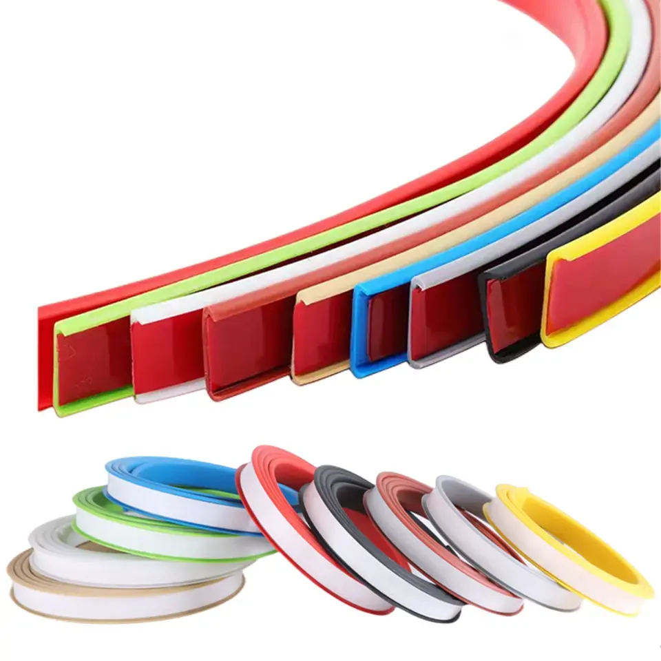Furniture Decoration T Shape Extrusion Plastic Profile PVC Edge Banding