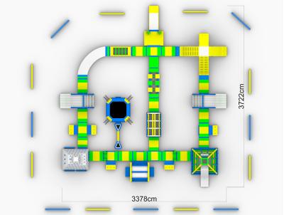 Amazing Adult Aquapark Equipment Price Amusement Aqua Park Floating Inflatable Water Park For Sea