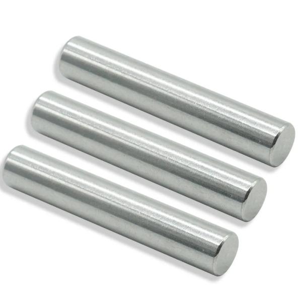 Cylindrical Pin Anodized Aluminum Solid Rod Stainless Steel 304 Shaft Round Bar