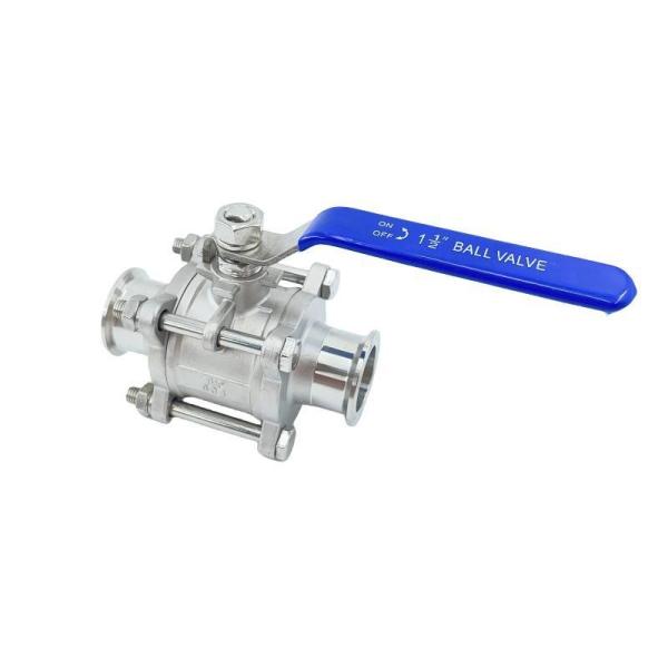 Manufacturers Stainless Steel 3PC Quick Install Ball Valve for Thread Connection Form