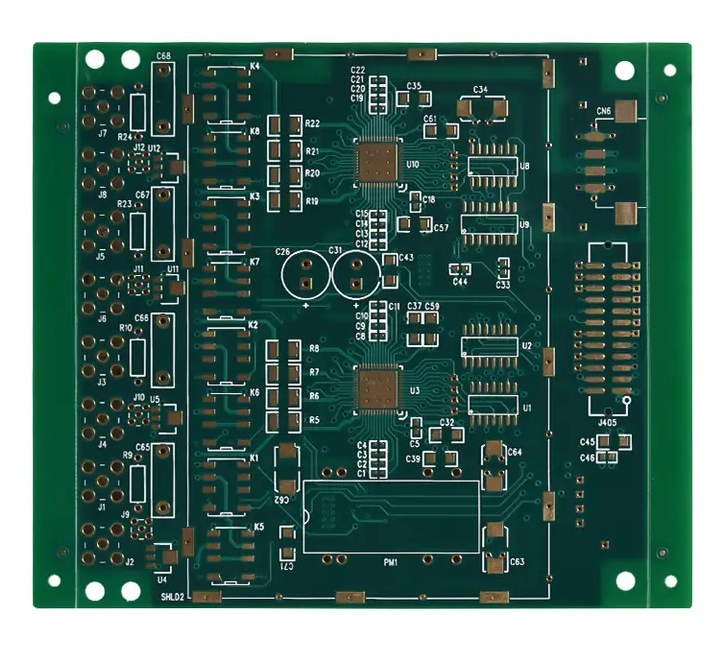 1.6mm 4 наслаивают высокочастотное золото Rogers FR4 погружения прототипа PCB