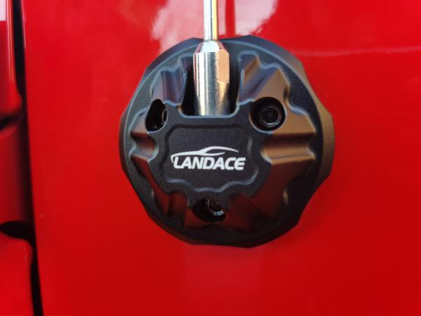 CNC Aluminum Antenna Base for 2016-2018 Year Jeep Wrangler JK Director Customization