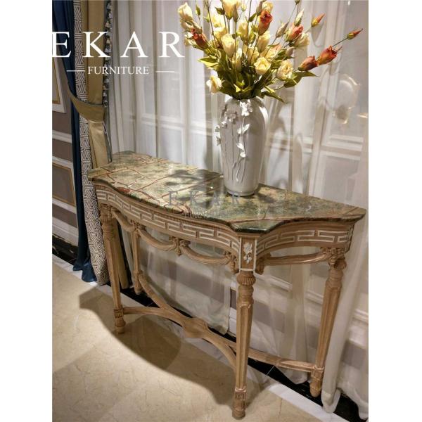 Italy Antique Classic marble top Console Table FH-129