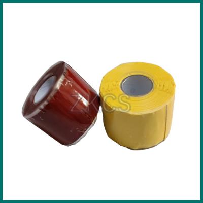 Fusão elétrica resistente fria do auto da fita da borracha de silicone da proteção da isolação do cabo