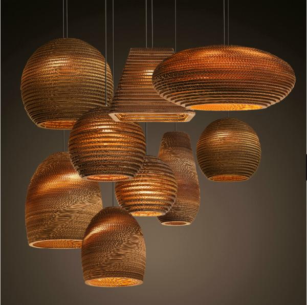 CountrySide ribbon cotton pendant light For Kitchen Bedroom Coffee Shop Lighting Fixtures (WH-WP-13)