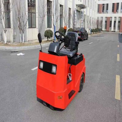Tractor elétrico de reboque sentado American CURTIS Direção eletrônica fácil de operar Ajuste sem passo