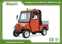 Carro de golfe elétrico com caixa de carga de alumínio