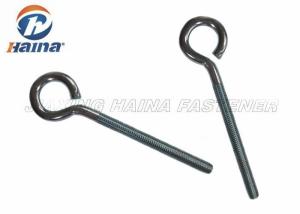 ANSI / ASTM HDG M3 Rigging Hardware Screw Eye Hooks / Wire Eye Lags