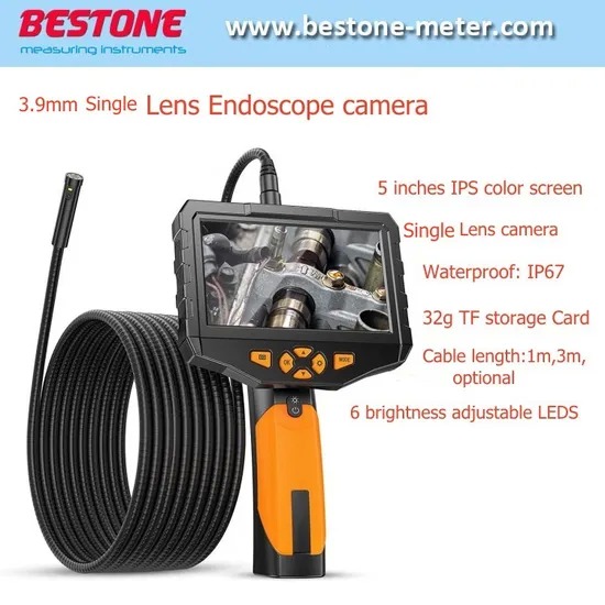 12.5mm Auto Focus 5 IPS HD Display Endoscope