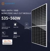 11A Monocrystalline Silicon Sunport Solar Panels 25kg Weight Solar Power Panel