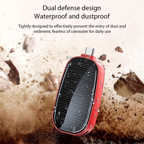 Portable 1200mAh Mini Solar Power Bank