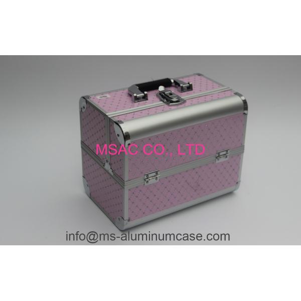 Случай тщеты большого космоса алюминиевый Lockable, коробка перемещения макияжа износоустойчивая
