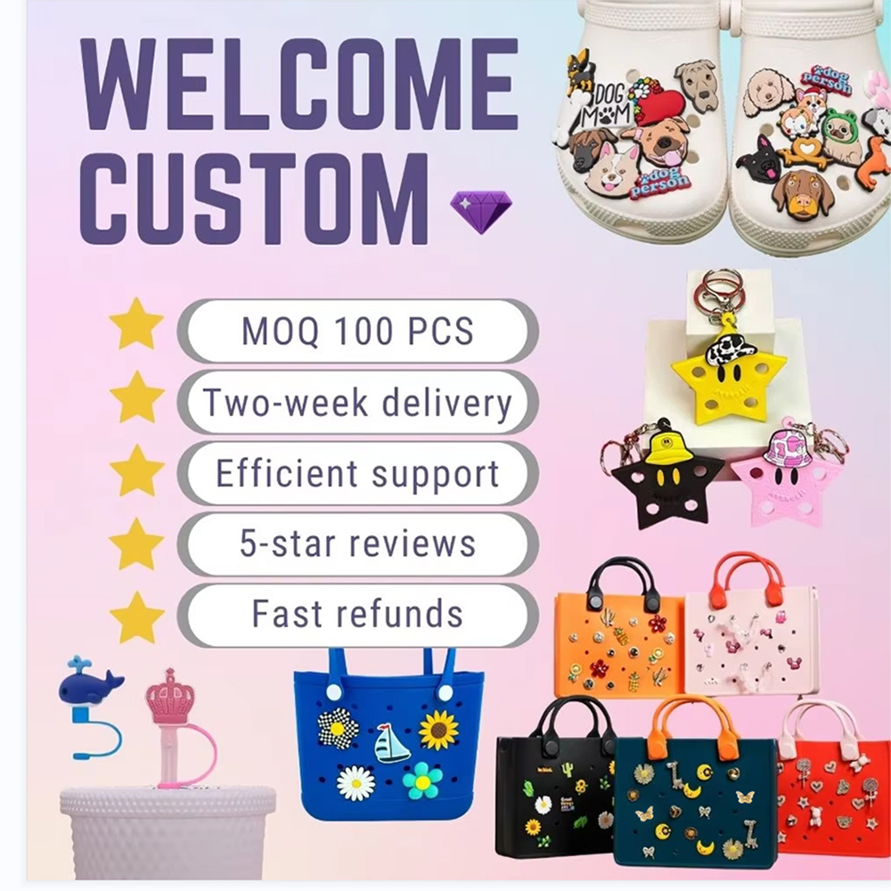 Wholesale Custom Keychain with Cartoon Animals Design in Soft PVC Material and Customized Logo