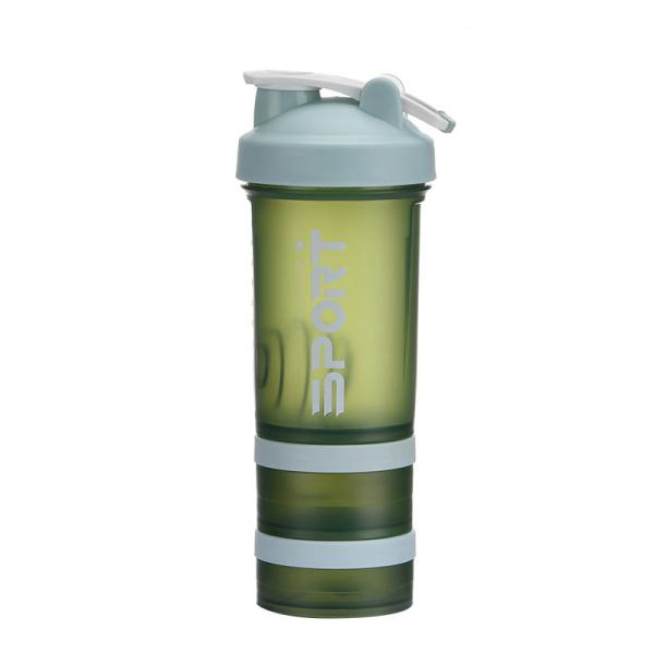 Personalised Transparent 700ml Protein Shaker Bottle For Gym