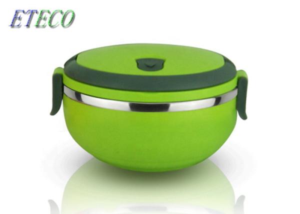 3 Layers Stainless Steel Bento Box Ergonomic Silicone Sealing Ring Heatproof