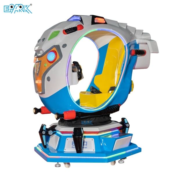 Interstellar Spaceship Kiddie Ride Coin Operated Amusement Machine