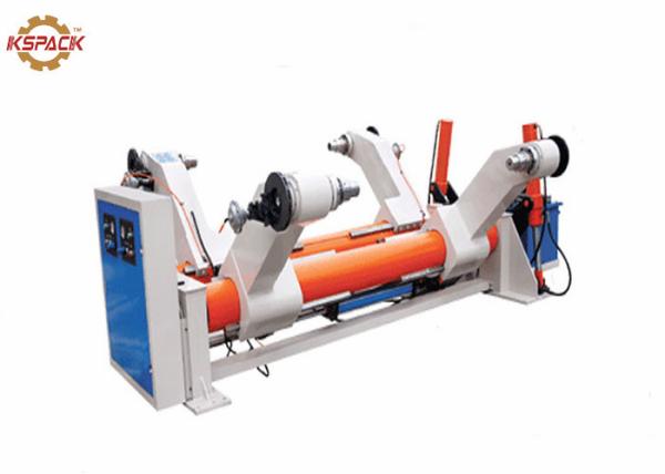 linha de produção de cartão ondulado máquina hidráulica de 1800mm do suporte de rolo de moinho de Shaftless com o multi freio do ponto