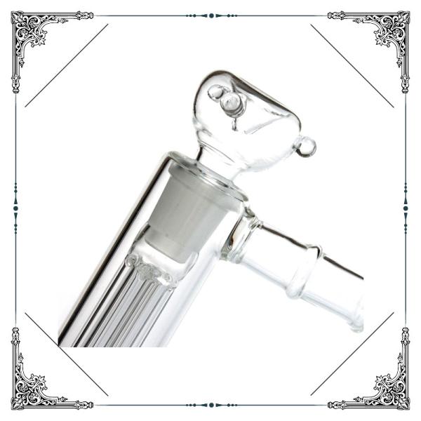 Glass Water Bubbler 6 Tree Arms Perc Hookah Pocket Smoking Water Pipes