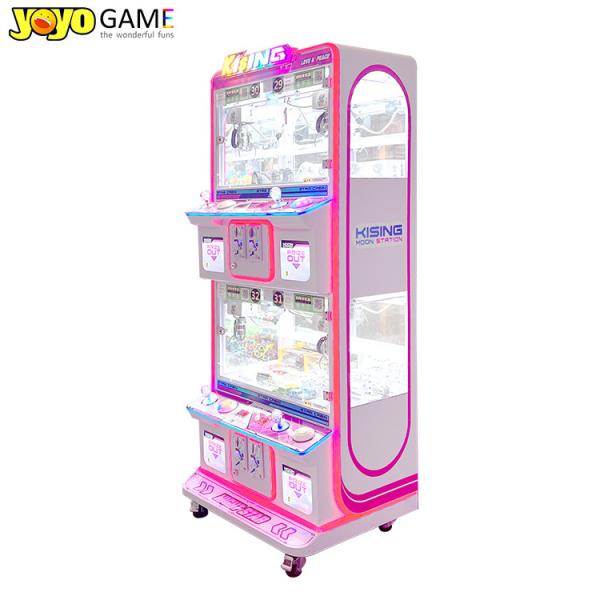 Arcade Game Machine Coin Operated Vending Mini Claw Machine With Bill Acceptor Mega Mini Claw Machine