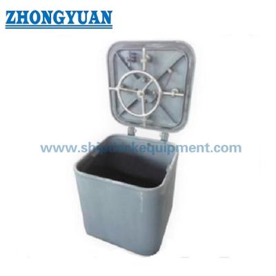 CB/T 3728 C Quick Action Weathertight Small Steel Hatch Cover Open Both Sides Marine Outfitting