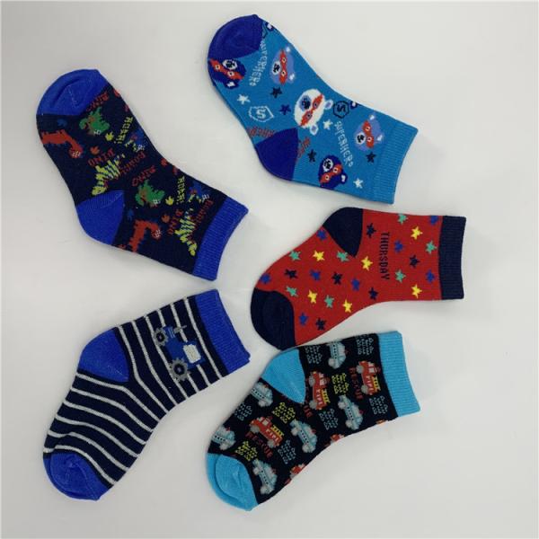 Soft and Comfortable 70%Cotton 28%Polyester 2%Spandex Baby Knit Socks with Cute Design