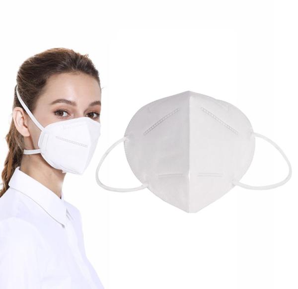 Safe Soft Dust Protection Mask High Elastic Earloop Environment Friendly