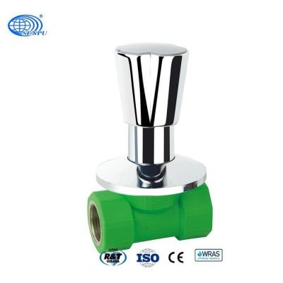 High Tightness Concealed Gate Valve PPR 25mm 20mm IS09001