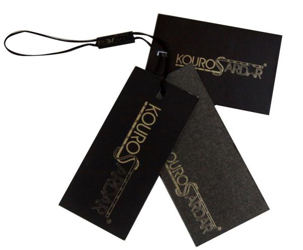 Embossed 800gsm Paper Clothing Hang Tags For Juewlery / Sports Tools