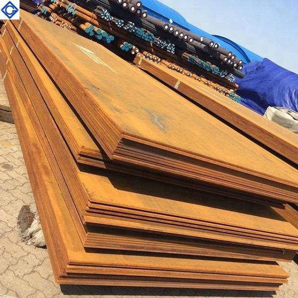 Corrosion Resistant Corten Steel Sheet Metal Customized Size  For Landscape