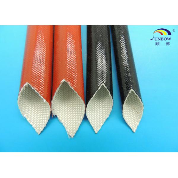Flexible Insulation Expandable Braided Sleeving Black Self - Extinguishing