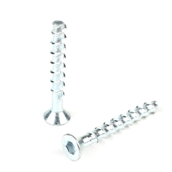 Цинковая чередование шестеренковой розетки Countersunk Head Anchor Бетонные винты M10 125mm Heavy Duty Anchor