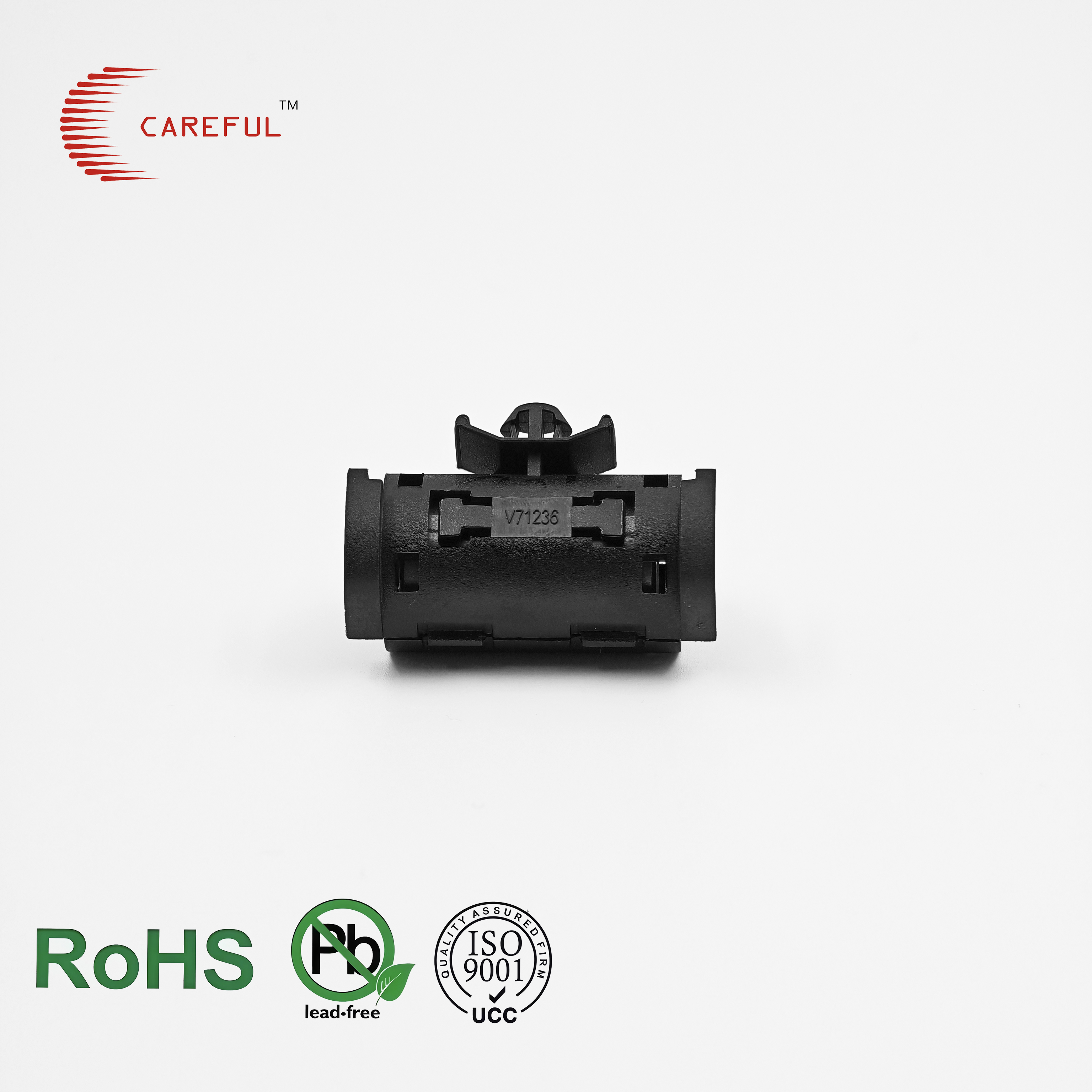 SCRC 90C Split Ferrite Clamp EMI Filter for 8.5mm Cables