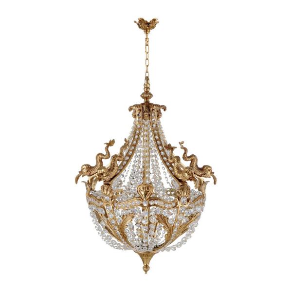 Brass industrial chandelier Lighting Fixtures For Indoor home Lighting (WH-PC-34