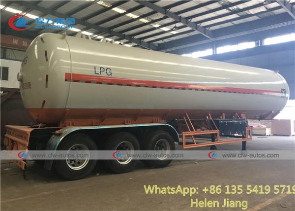 de 50000L 25T Q345R Q370R Q420R LPG de gás do tanque reboque semi