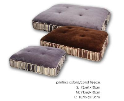 Luxury Large Shredded Memory Foam Dog Bed With Removable Washable Cover