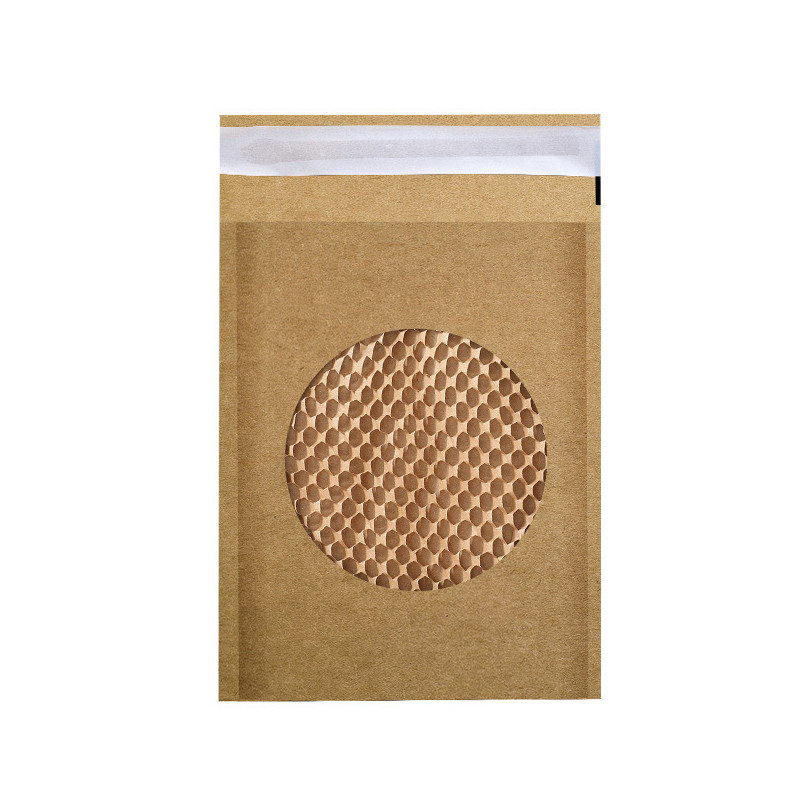 Sustainable Kraft Honeycomb Mailer Bag with Moisture Resistant Liner for Electronics Packaging