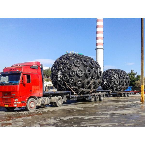 Natural Rubber Floating Inflatable Marine Fender D2.5x3.5m