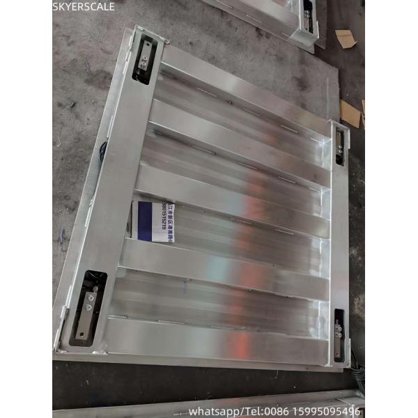 304 Stainless Steel Electronic Platform Weighing Scale 1mx1m 3 Ton Floor Scale