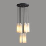 Декоративных ламп кухни AC265V потолочная лампа алебастра современных современных естественная мраморная