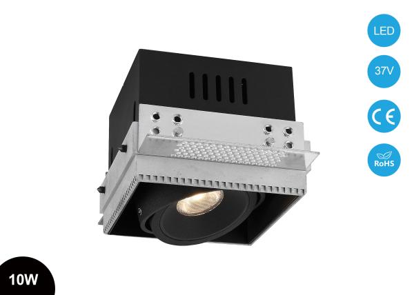 Trimless Grille LED Recessed Downlight 250mA 10 Watt , Five Years Warranty