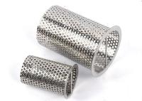 Pipe métallique perforée de polissage électrolytique personnalisée à treillis simple ou double et diamètre de trou 0,5 mm-20 mm