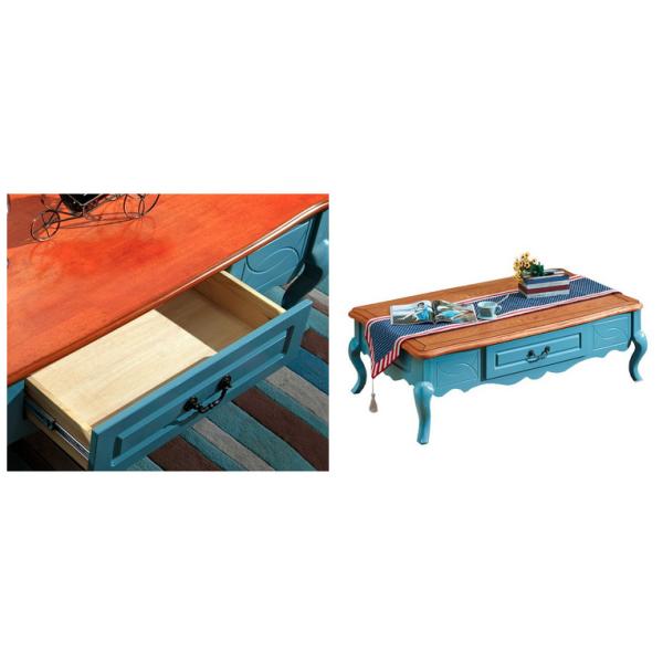 Mediterranean Concise design cabinet living room furniture wood coffee table