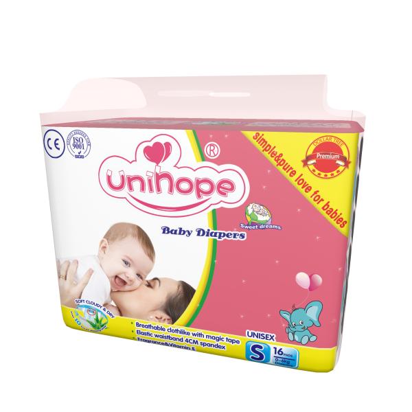 Bon échantillon GRATUIT couche bébé avec SAP importé et pulpe de poils
