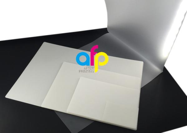 Different Sizes Pouch Laminating Film Sheets Moisture Proof BV Certification