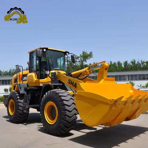 Moving Type Wheel Loader Excavator 5 Tons Heavy Equipment for Construction Works