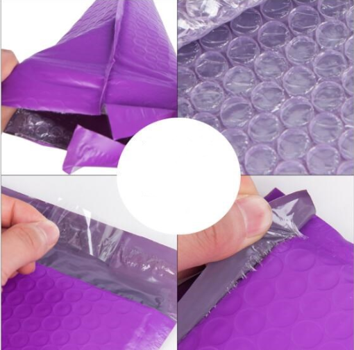 enveloppe 6x9 6x10 d'annonce de bulle de film du polythène 2.35mil