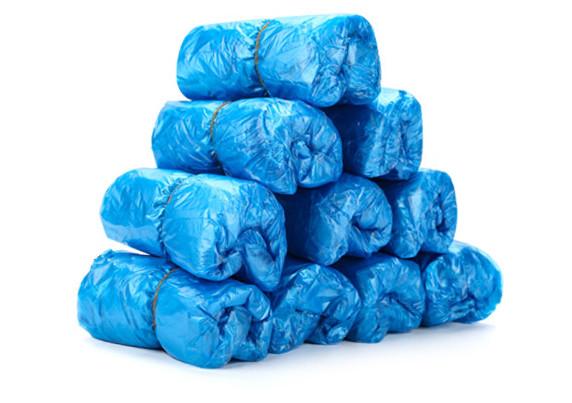 Skid Resistant  Disposable Shoe Covers  To Protect Floors Against Liquid Splash