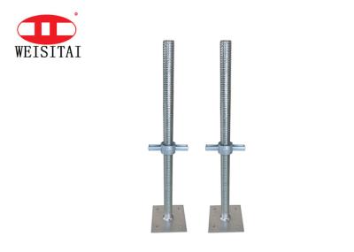 Cavidade de aço ou parafuso contínuo Jack Base For Construction Building do andaime