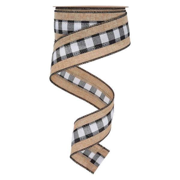 10y Length Lattice Burlap Ribbon Biodegradable Bulk Burlap Ribbon